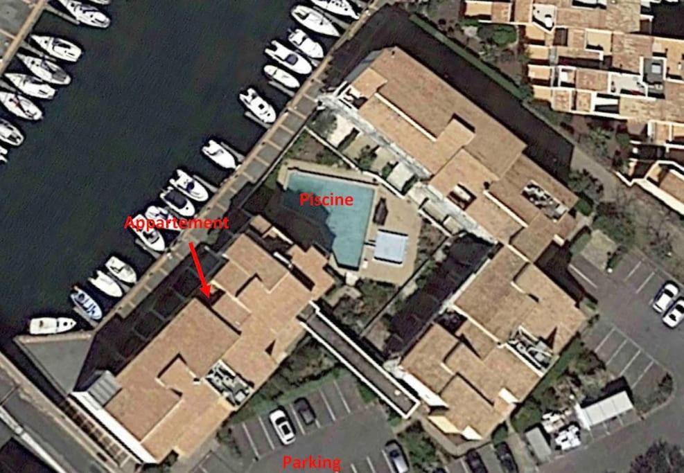 Cap'Nomad Studio Cote Port - Terrasse - Piscine - Parking Agde Exteriér fotografie